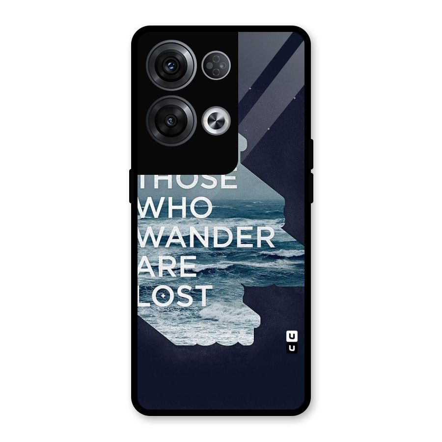 Not Lost Glass Back Case for Oppo Reno8 Pro 5G