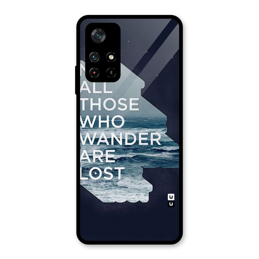 Not Lost Glass Back Case for Poco M4 Pro 5G