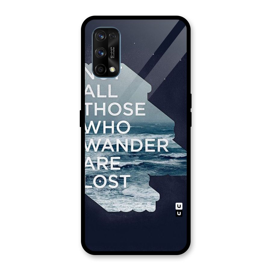 Not Lost Glass Back Case for Realme 7 Pro