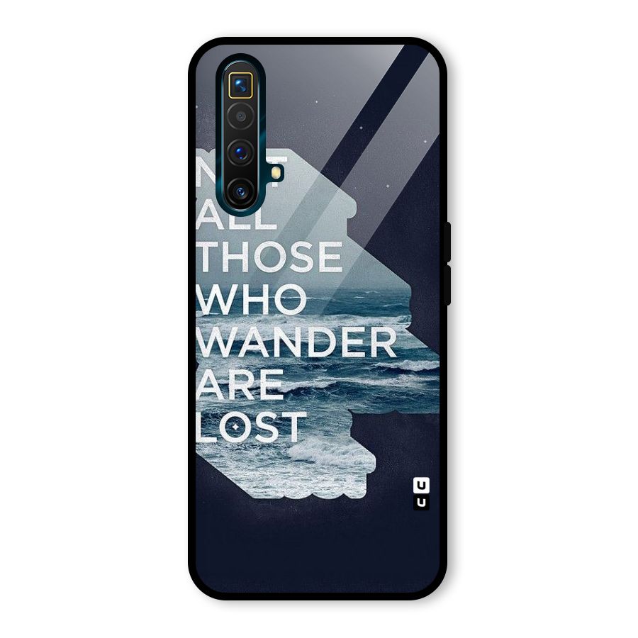 Not Lost Glass Back Case for Realme X3 SuperZoom