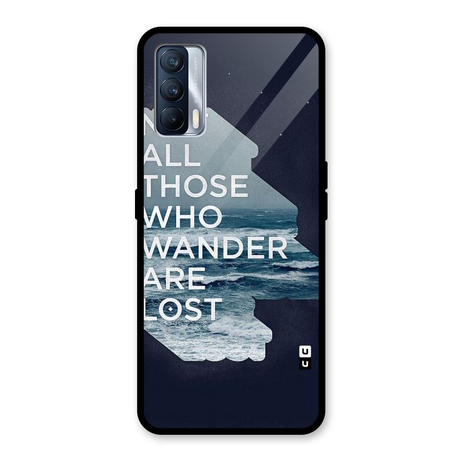 Not Lost Glass Back Case for Realme X7