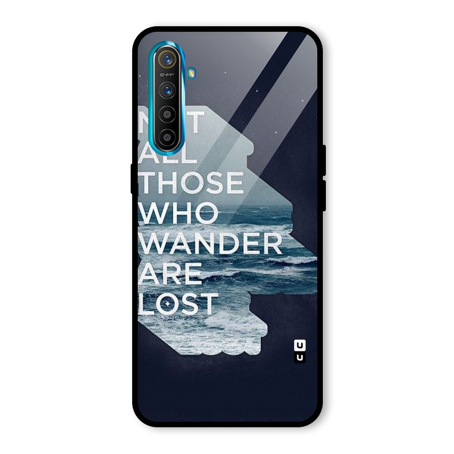 Not Lost Glass Back Case for Realme XT