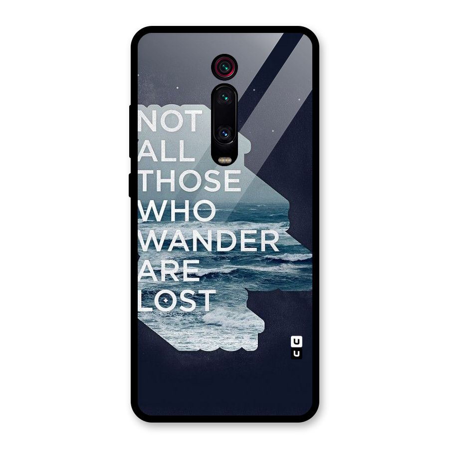 Not Lost Glass Back Case for Redmi K20