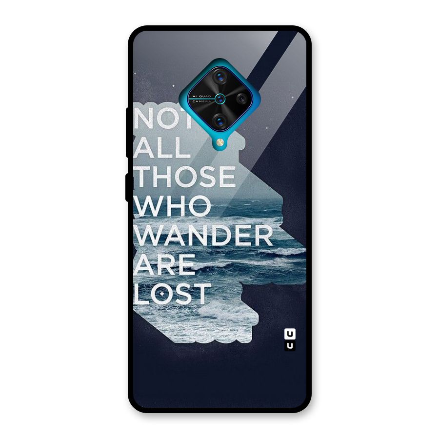 Not Lost Glass Back Case for Vivo S1 Pro