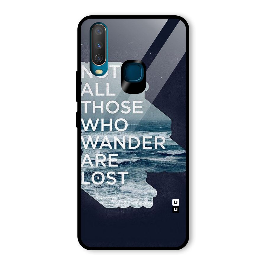 Not Lost Glass Back Case for Vivo U10