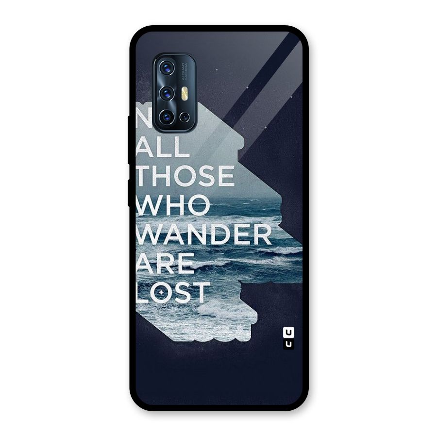 Not Lost Glass Back Case for Vivo V17