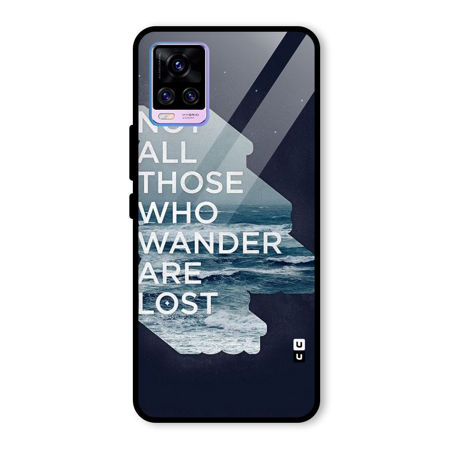 Not Lost Glass Back Case for Vivo V20 Pro