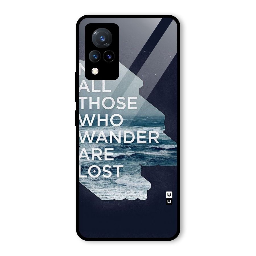 Not Lost Glass Back Case for Vivo V21 5G