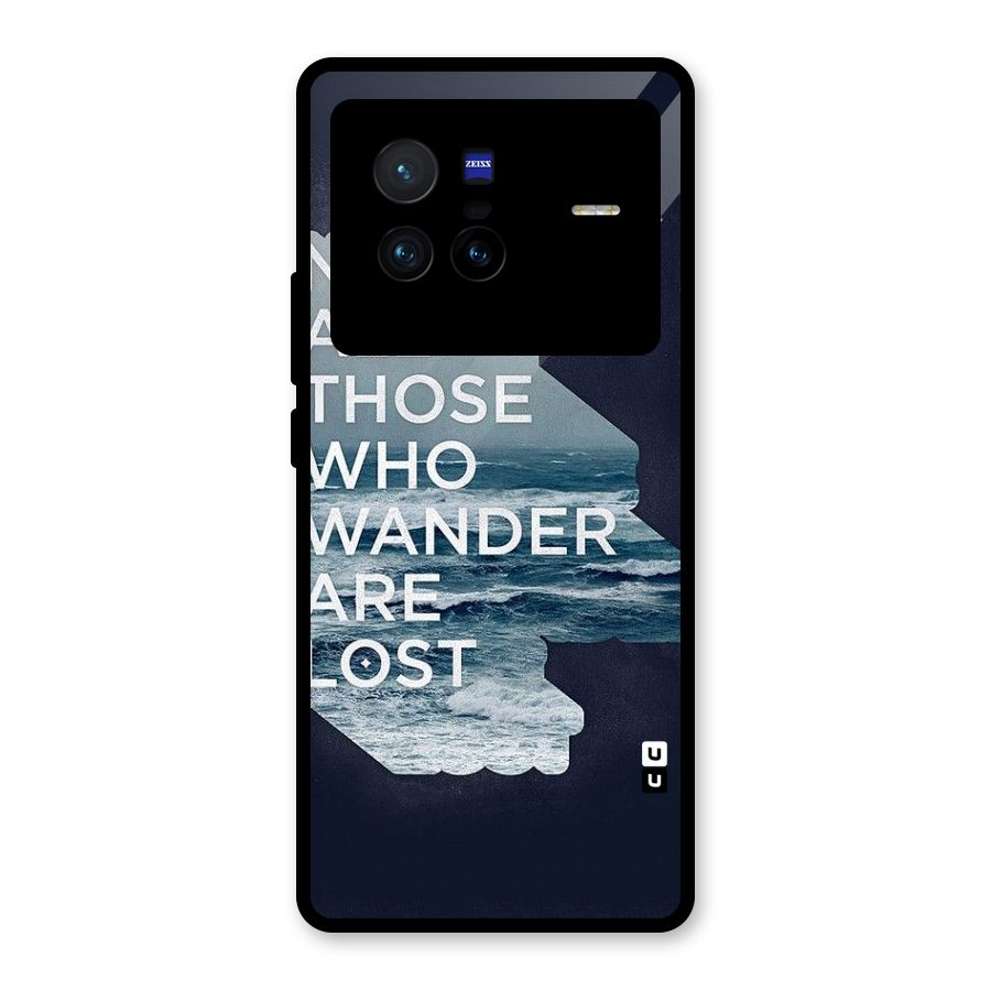 Not Lost Glass Back Case for Vivo X80