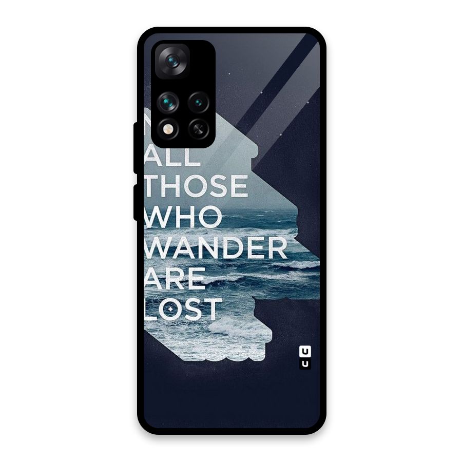 Not Lost Glass Back Case for Xiaomi 11i HyperCharge 5G