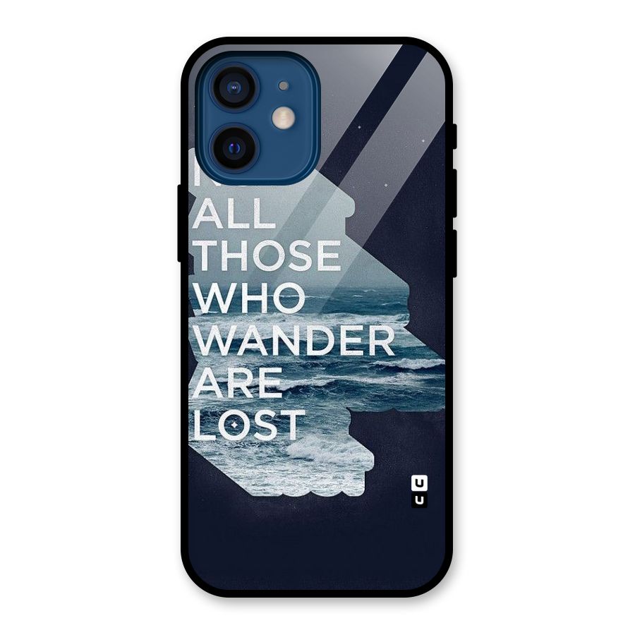 Not Lost Glass Back Case for iPhone 12 Mini