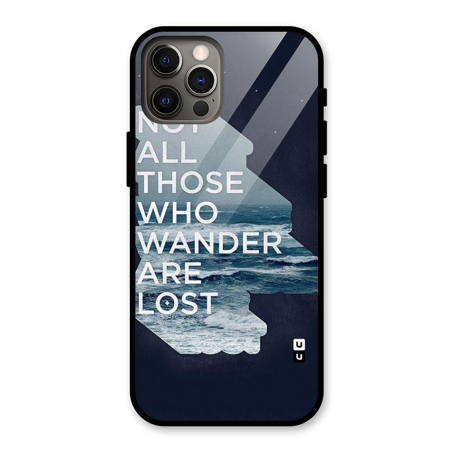 Not Lost Glass Back Case for iPhone 12 Pro