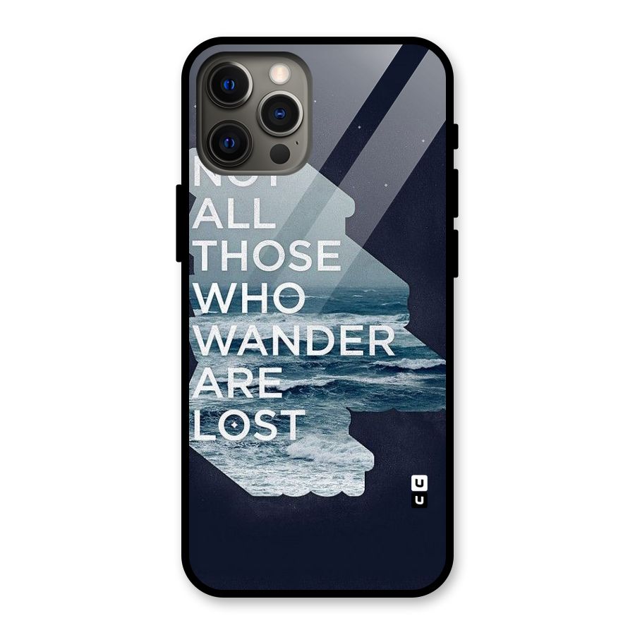 Not Lost Glass Back Case for iPhone 12 Pro Max