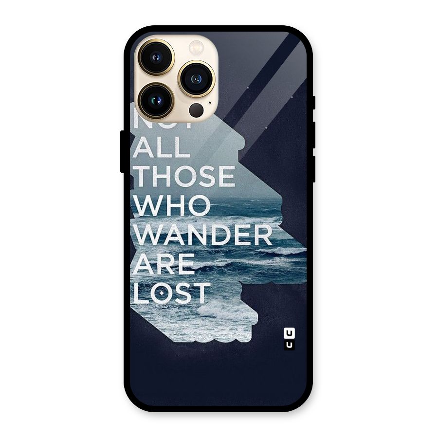 Not Lost Glass Back Case for iPhone 13 Pro Max
