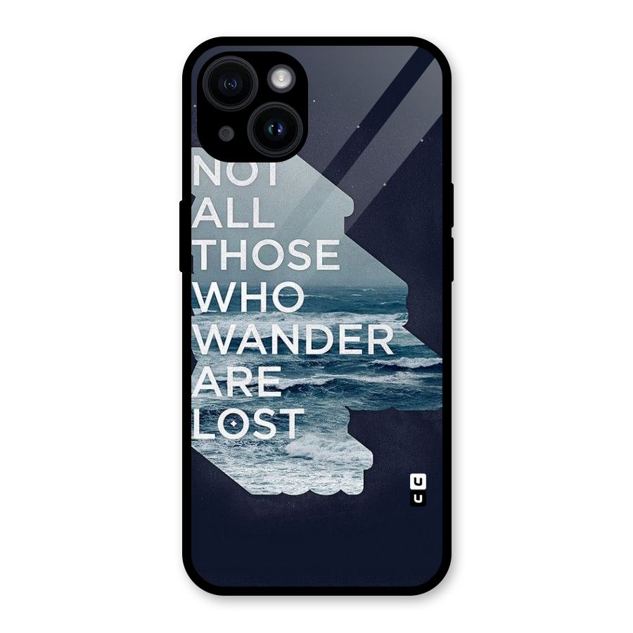 Not Lost Glass Back Case for iPhone 14