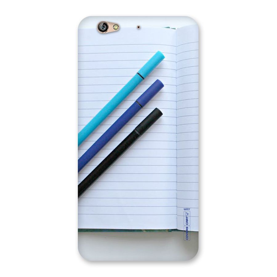 Notebook And Pens Back Case for Gionee S6