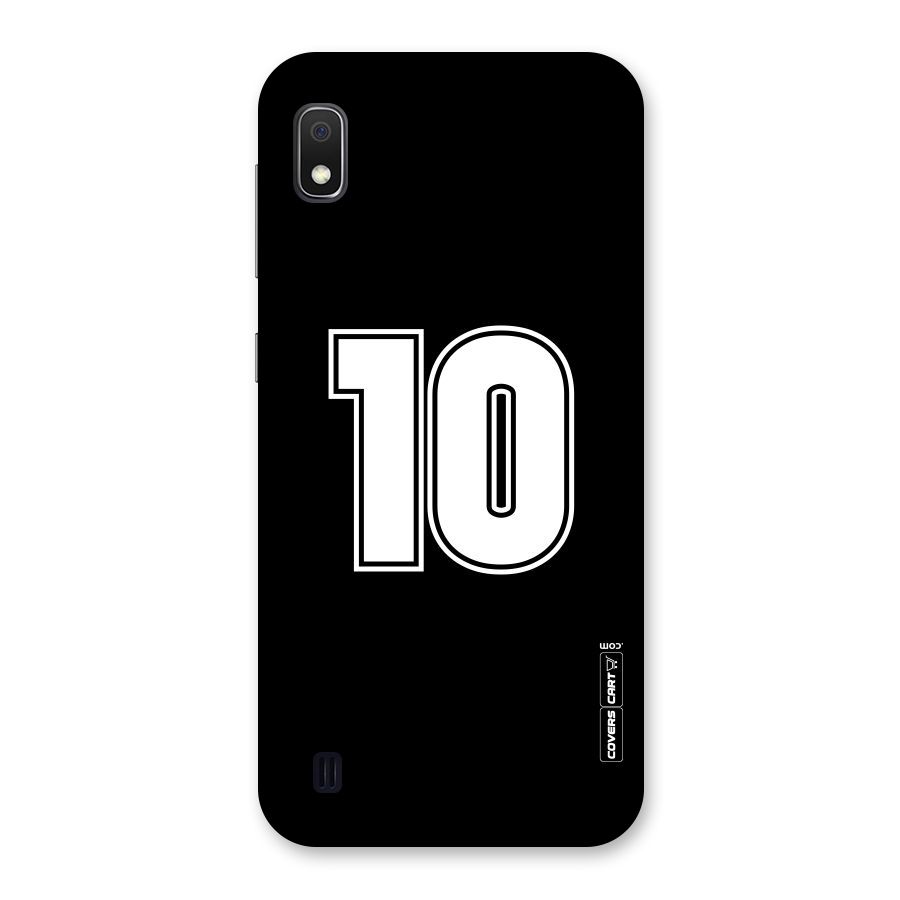 Number 10 Back Case for Galaxy A10