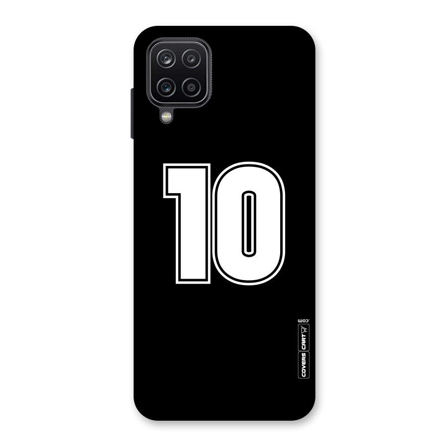 Number 10 Back Case for Galaxy A12
