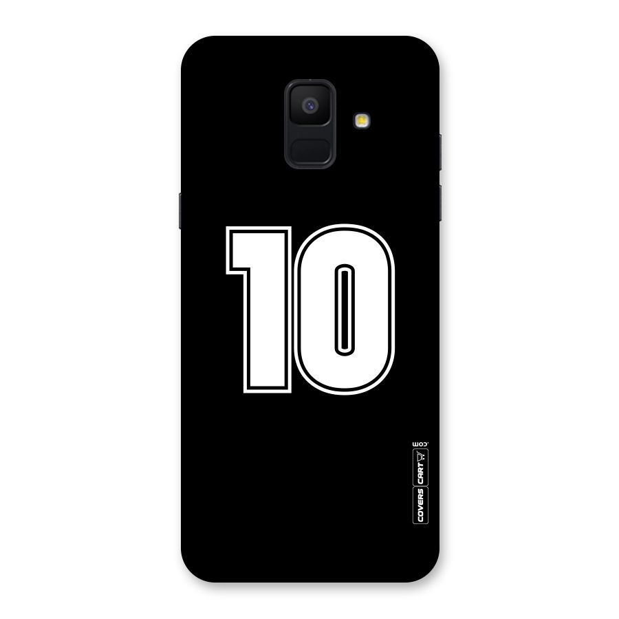 Number 10 Back Case for Galaxy A6 (2018)
