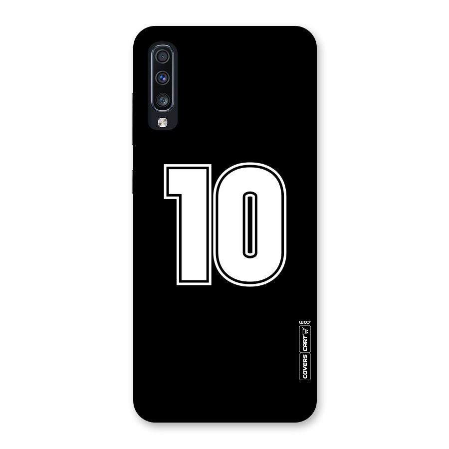 Number 10 Back Case for Galaxy A70
