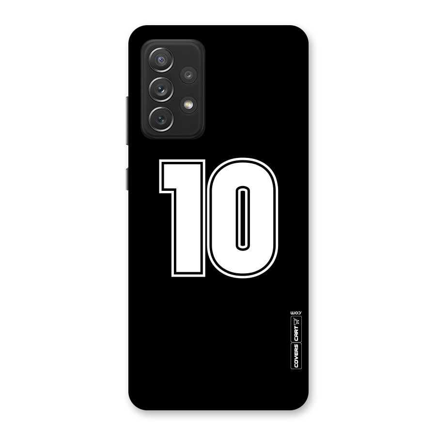 Number 10 Back Case for Galaxy A72