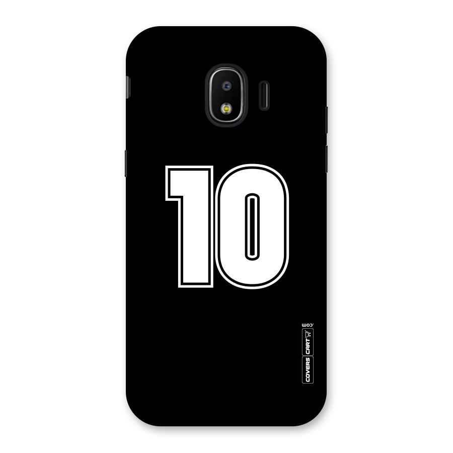 Number 10 Back Case for Galaxy J2 Pro 2018
