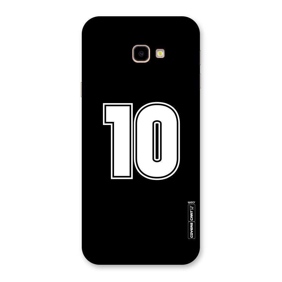 Number 10 Back Case for Galaxy J4 Plus
