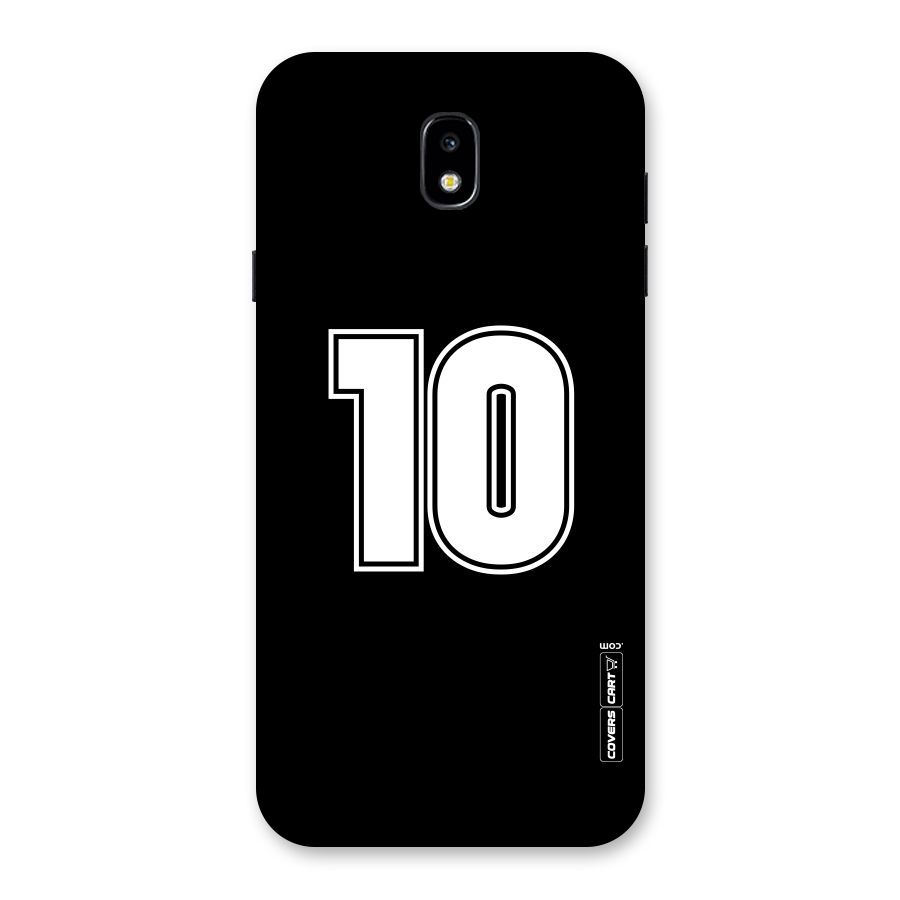Number 10 Back Case for Galaxy J7 Pro