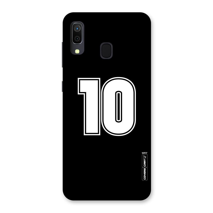 Number 10 Back Case for Galaxy M10s