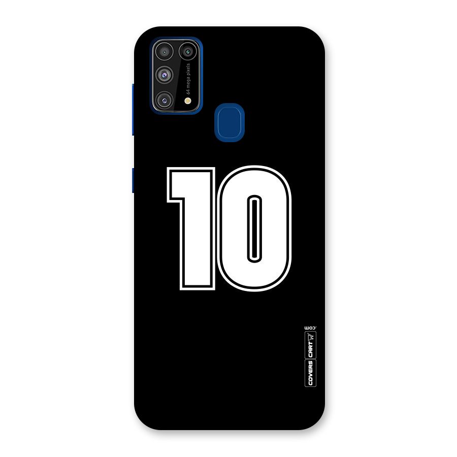 Number 10 Back Case for Galaxy M31
