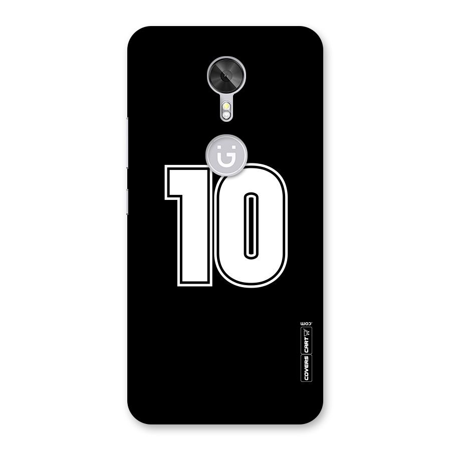 Number 10 Back Case for Gionee A1