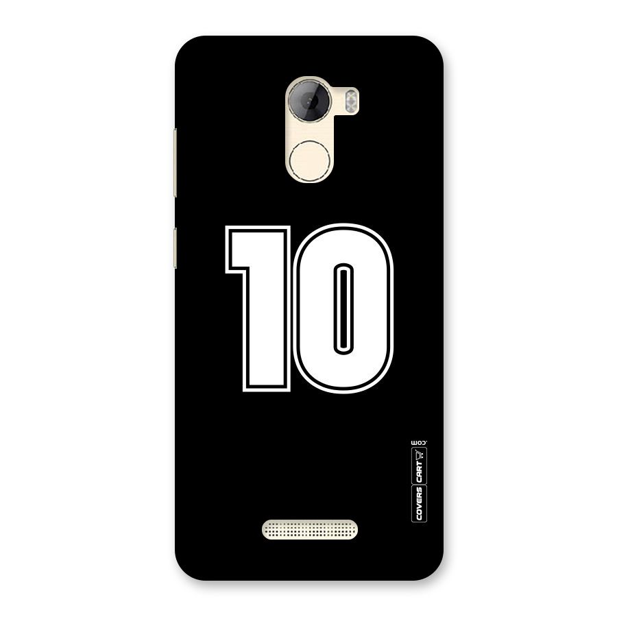 Number 10 Back Case for Gionee A1 LIte