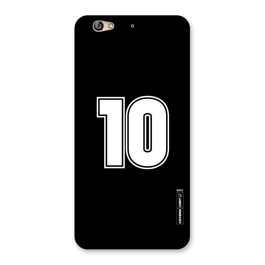 Number 10 Back Case for Gionee S6