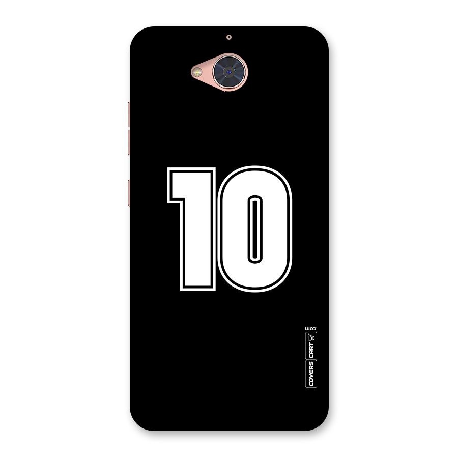 Number 10 Back Case for Gionee S6 Pro