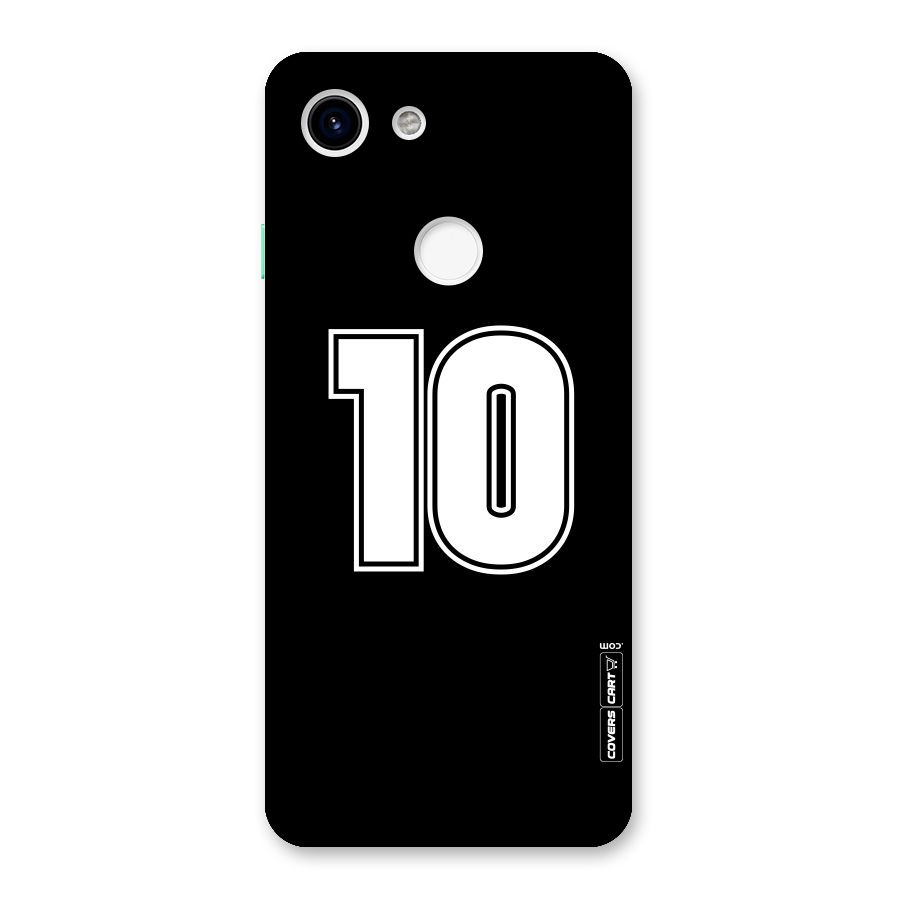 Number 10 Back Case for Google Pixel 3