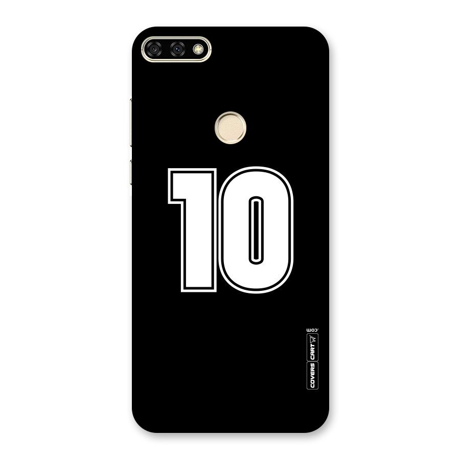 Number 10 Back Case for Honor 7A