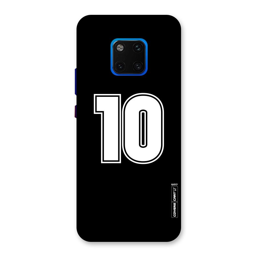 Number 10 Back Case for Huawei Mate 20 Pro
