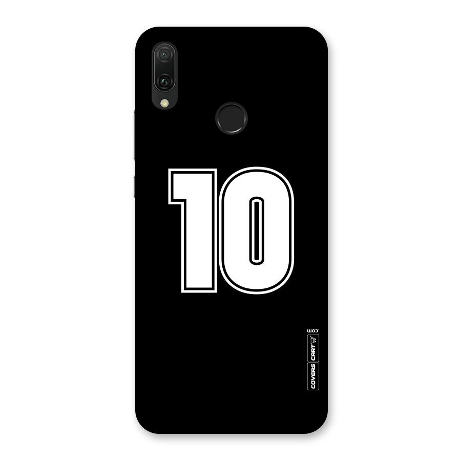 Number 10 Back Case for Huawei Y9 (2019)