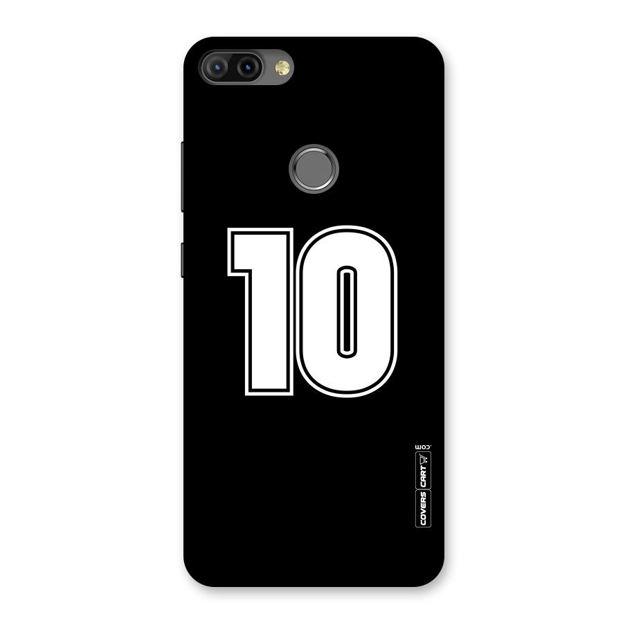 Number 10 Back Case for Infinix Hot 6 Pro