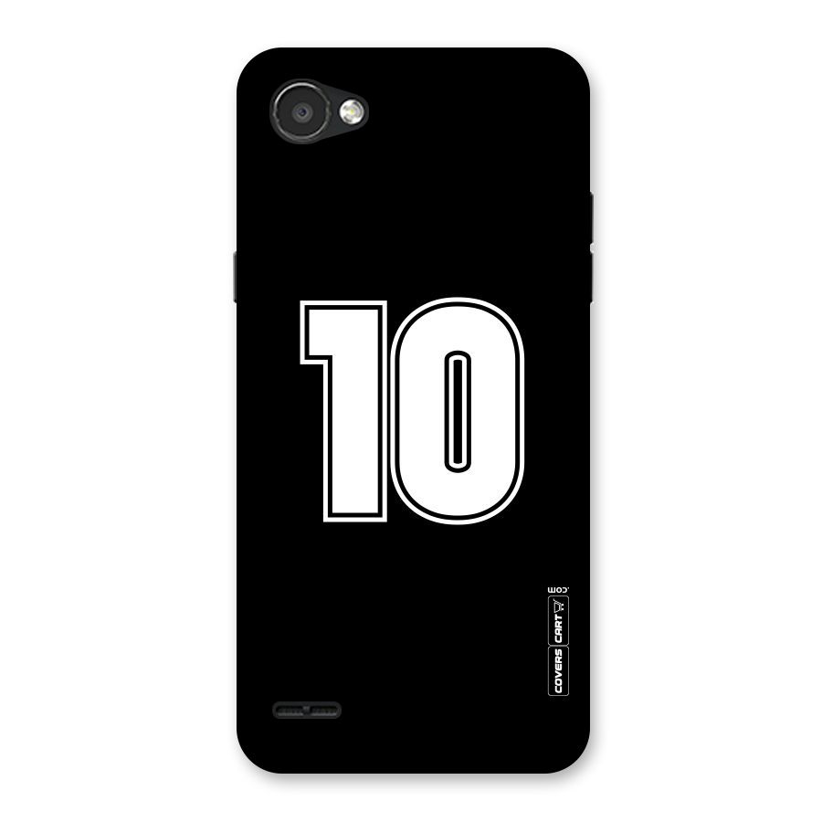 Number 10 Back Case for LG Q6