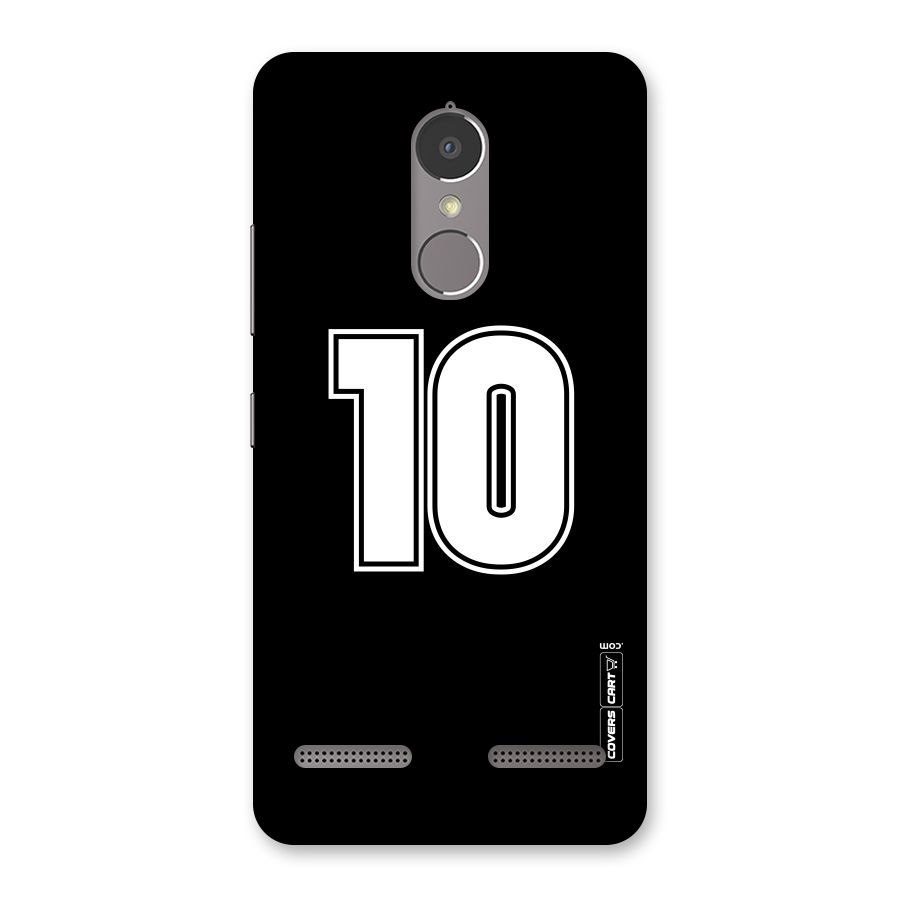 Number 10 Back Case for Lenovo K6 Power