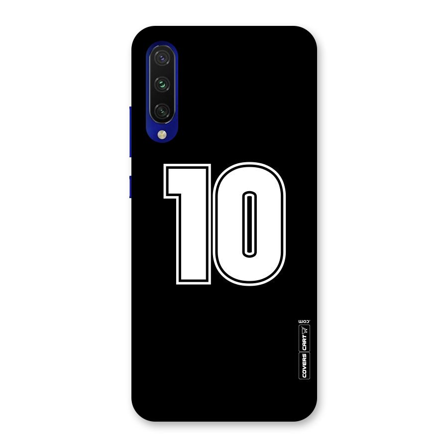 Number 10 Back Case for Mi A3