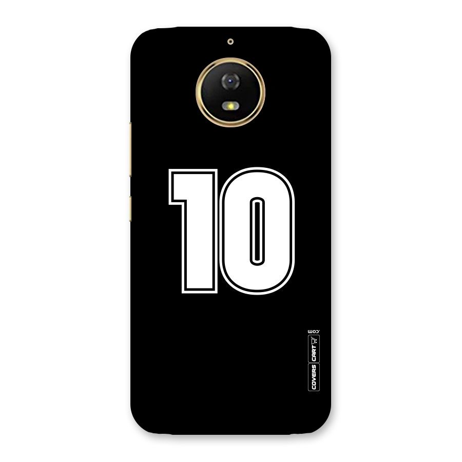 Number 10 Back Case for Moto G5s
