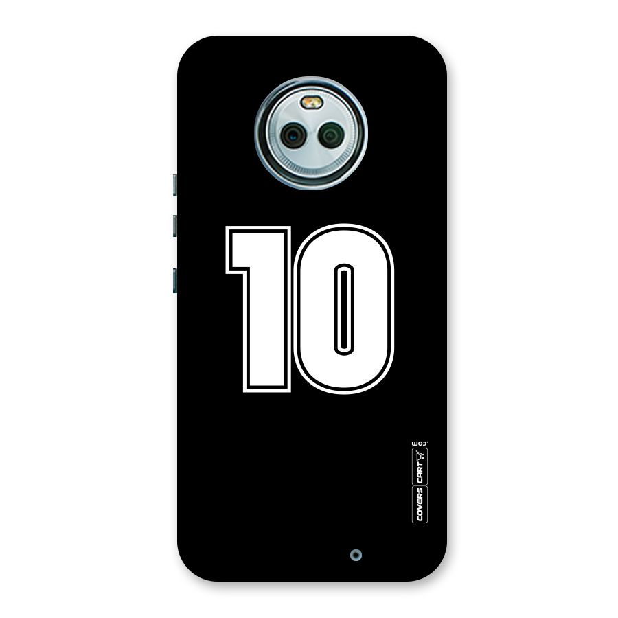 Number 10 Back Case for Moto X4