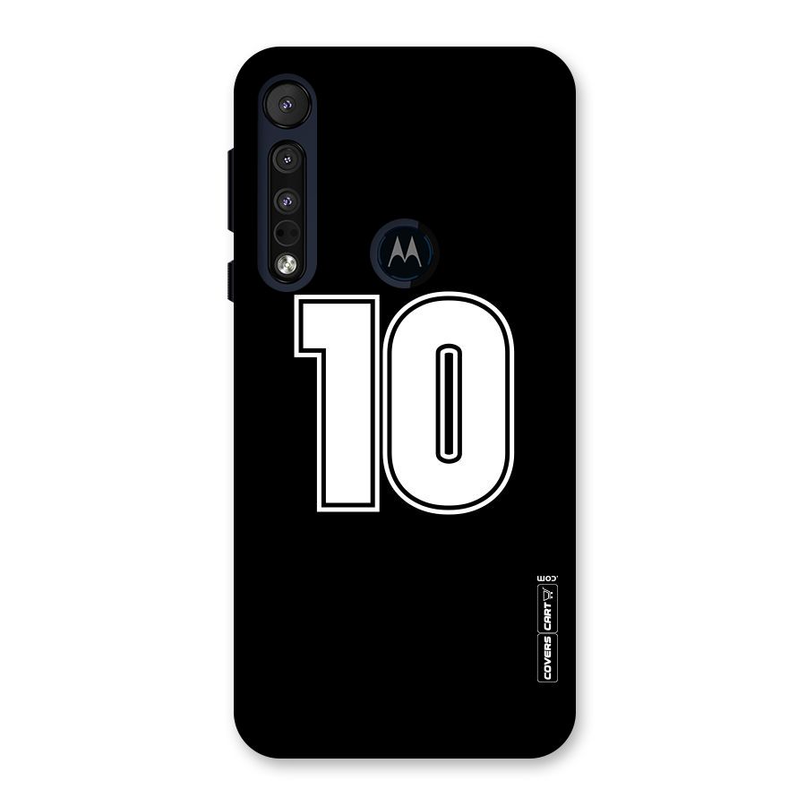 Number 10 Back Case for Motorola One Macro