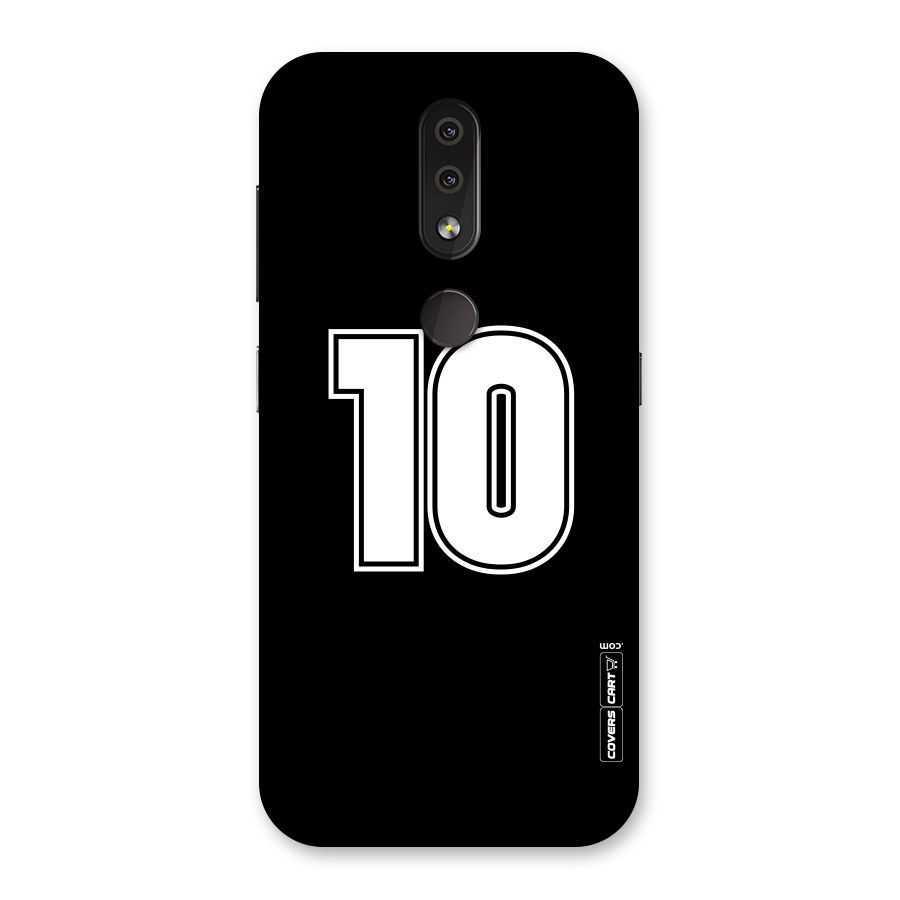 Number 10 Back Case for Nokia 4.2