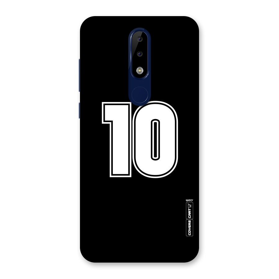Number 10 Back Case for Nokia 5.1 Plus