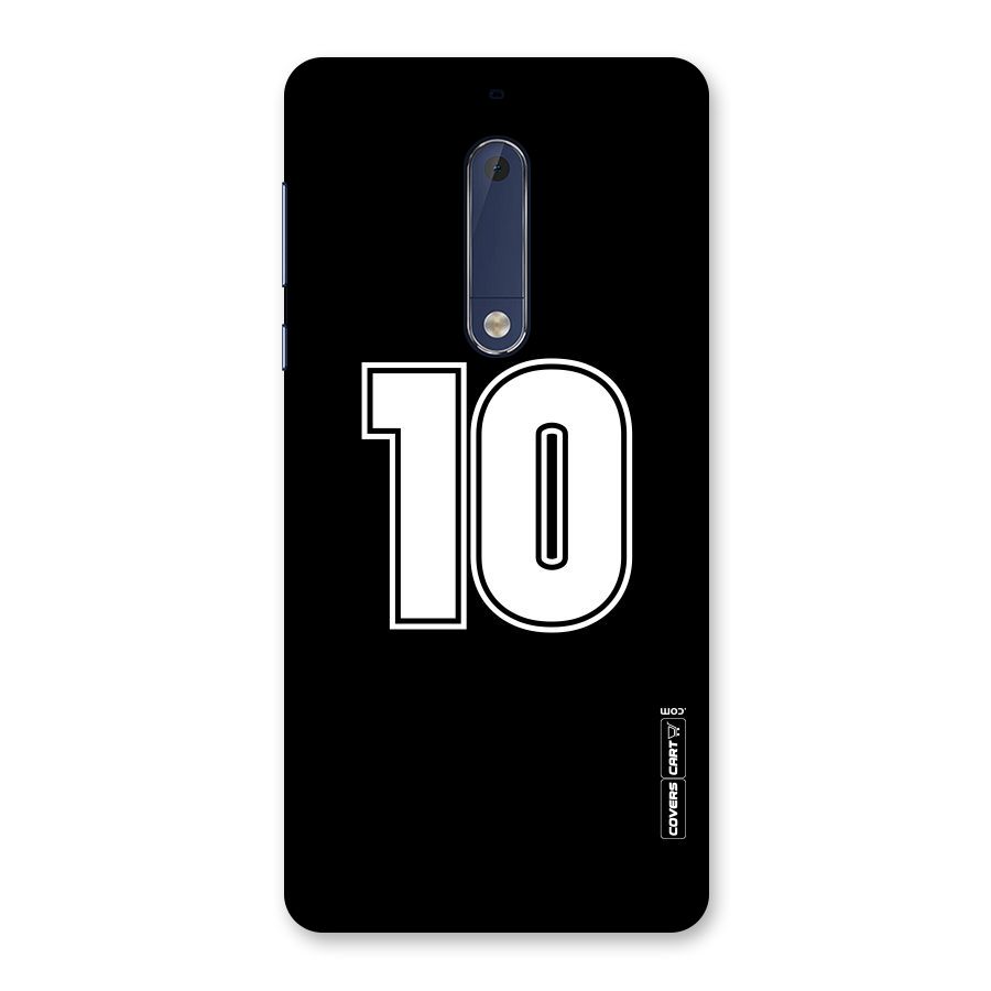 Number 10 Back Case for Nokia 5