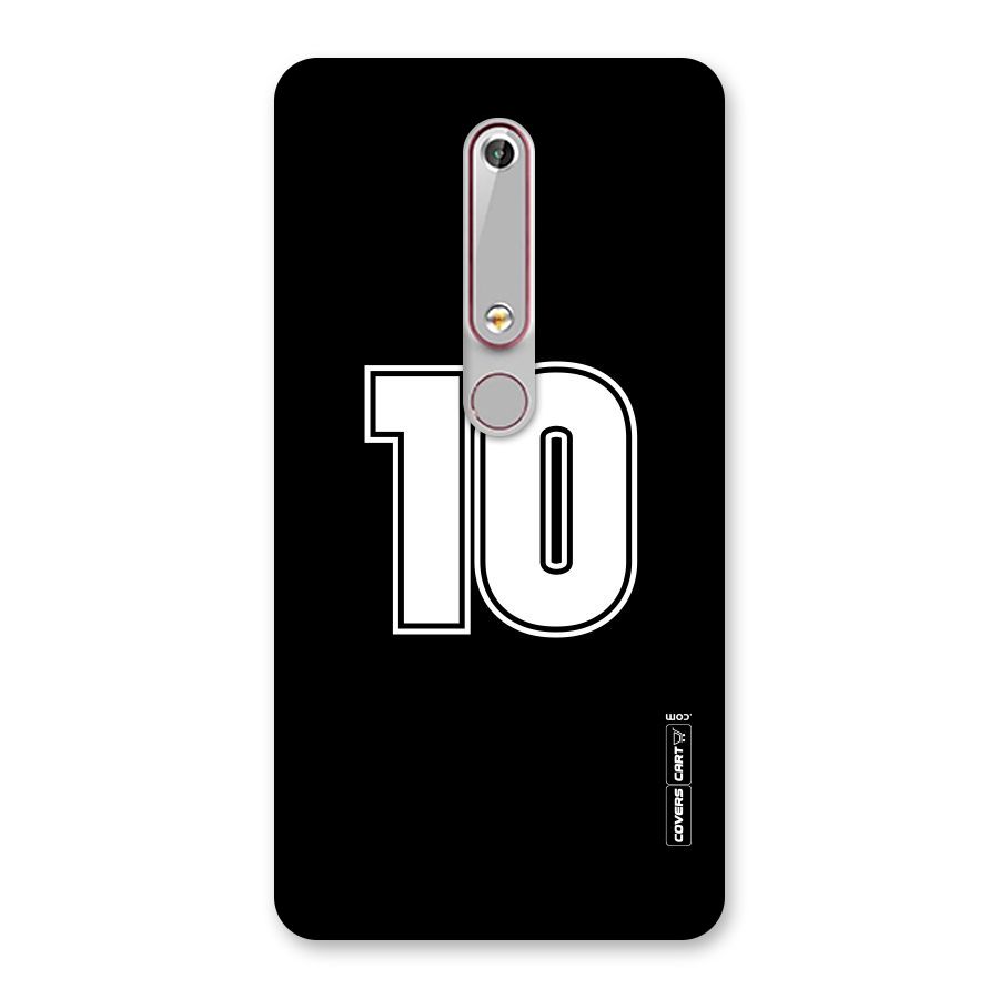 Number 10 Back Case for Nokia 6.1