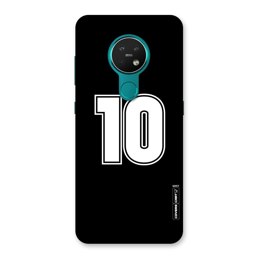 Number 10 Back Case for Nokia 7.2